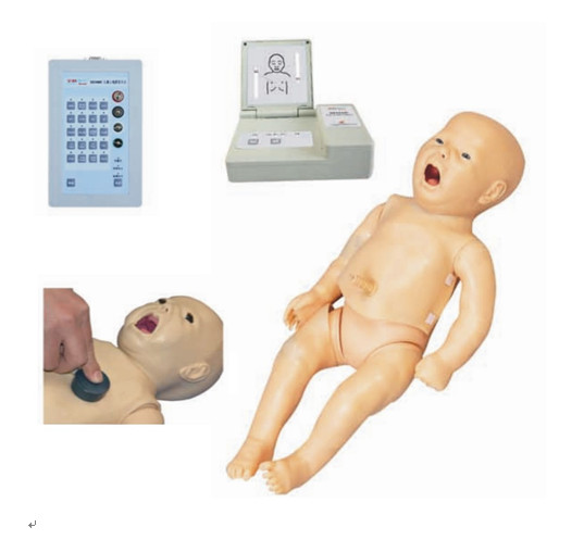 Πλήρες λειτουργικό ανδρείκελο νηπίων περιποίησης με το όργανο ελέγχου CPR για την κατάρτιση Ιατρικών Σχολών