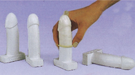 Αληθοφανές αρσενικό εργαλείο κατάρτισης προφυλακτικών προσομοιωτών 12pcs πεών πρότυπο