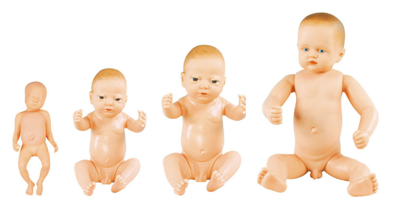 Νεογέννητο μωρών ανδρείκελο προσομοίωσης κουκλών παιδιατρικό με το καλωδιακό σκοινί, προσομοίωση νηπίων