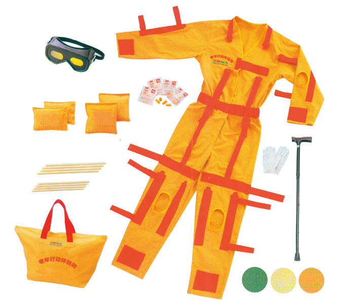 Προηγμένο Wearable ηλικιωμένο κοστούμι προσομοίωσης δράσης (ιατρικό κοστούμι)