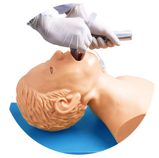 Προηγμένος ηλεκτρονικός Tracheal Intubation προσομοιωτής με το πιστοποιητικό CE